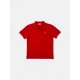 Lacoste Κόκκινη Ανδρική Μπλούζα Polo με Κεντημένο Κροκόδειλο